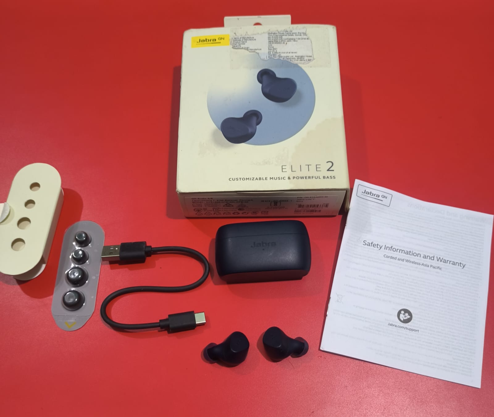 Jabra Elite 2 | Original | Pre-owned | Perfectly Working | | with Box and Accessories